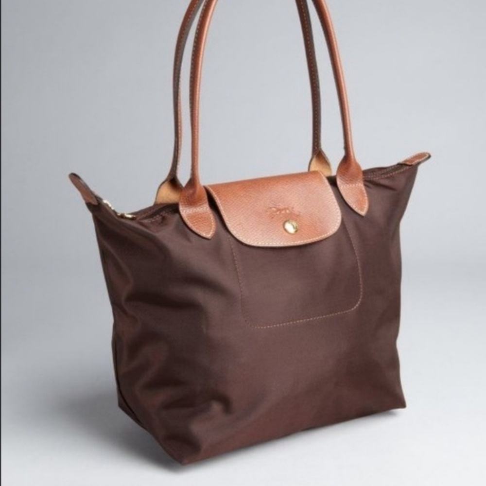 Brown Longchamp purse